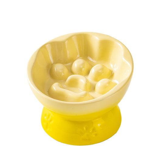 Ceramic Slow Feeder Bowl